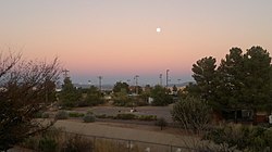 Moon over Sierra Vista - panoramio